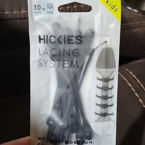 Hickies lacing system-black, kids size New